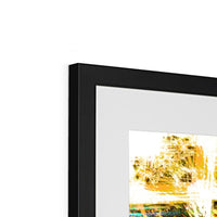 Earth Elemental Mandala Framed & Mounted Print