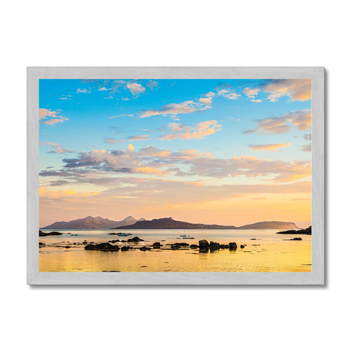 Dawn over the Inner Hebrides Antique Framed Print