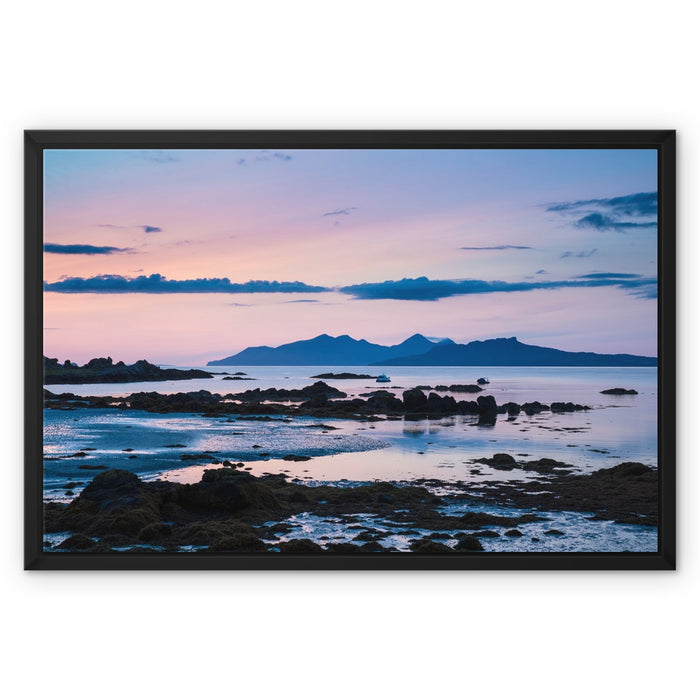Inner Hebrides Dusk Framed Canvas