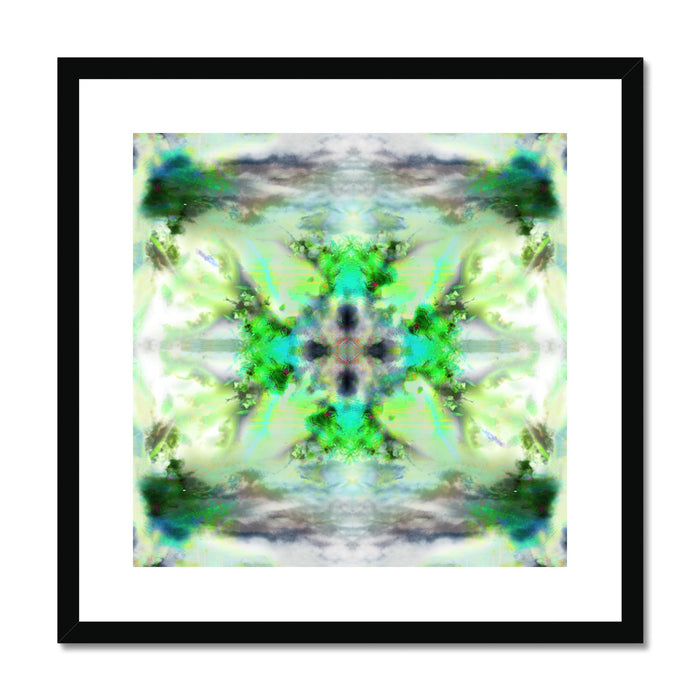 Air Elemental Mandala Framed & Mounted Print