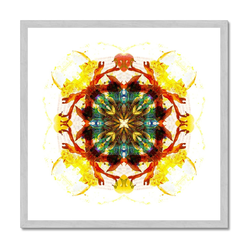 Earth Healing Antique Framed Print