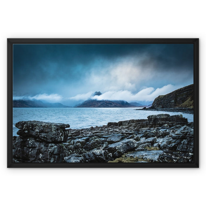 The Bay of Elgol Framed Canvas