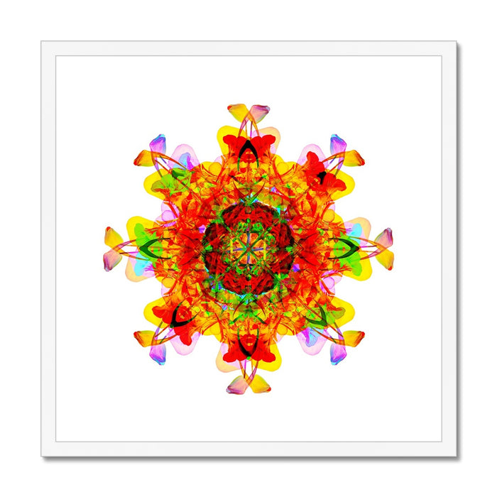 Creative Nurturing Mandala Framed & Mounted Print