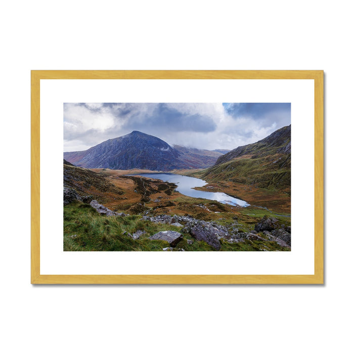 Snowdonia Antique Framed & Mounted Print