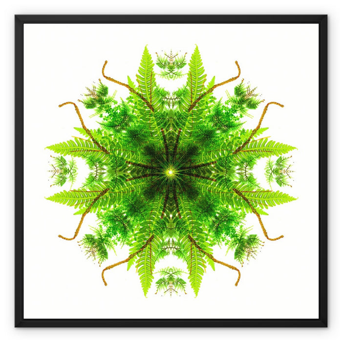 Heart of Nature Framed Canvas