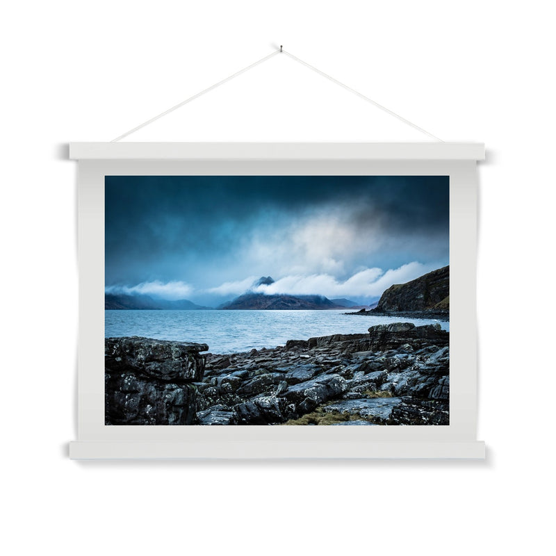 The Bay of Elgol Fine Art Print with Hanger
