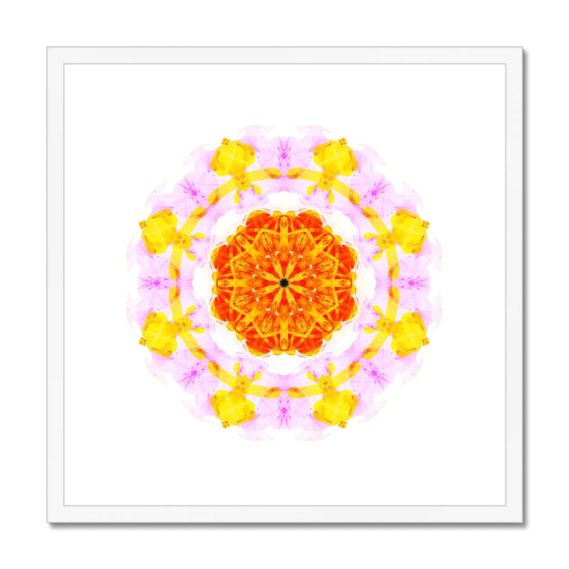 Creativity Mandala Framed & Mounted Print