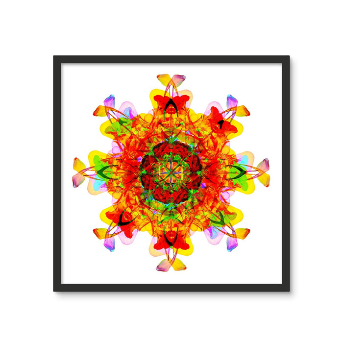 Creative Nurturing Mandala Framed Photo Tile
