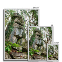 Rock Guardian Antique Framed Print