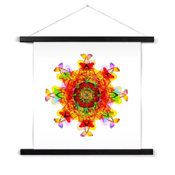 Creative Nurturing Mandala Fine Art Print with Hanger