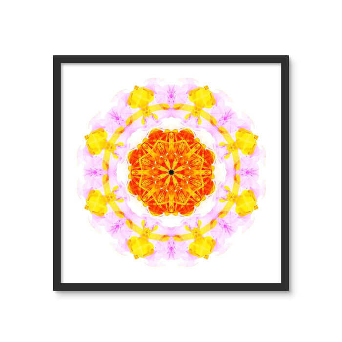 Creativity Mandala Framed Photo Tile