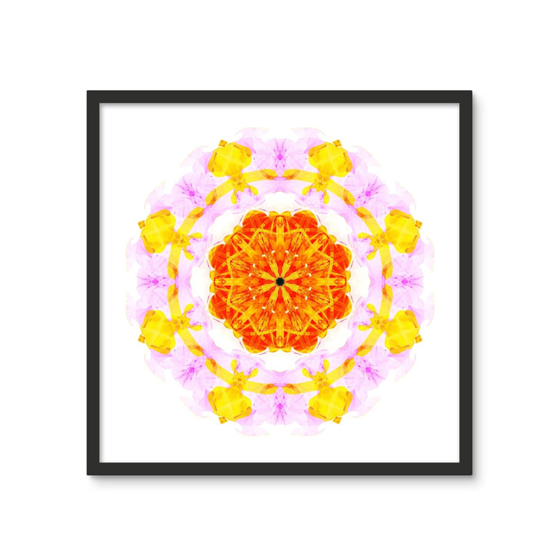 Creativity Mandala Framed Photo Tile