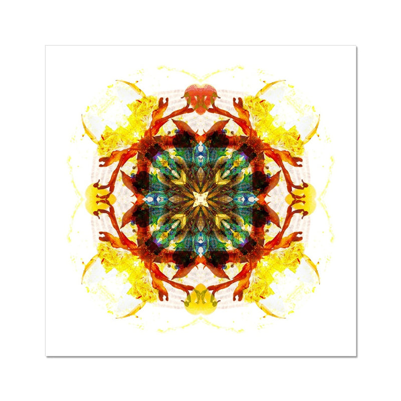 Earth Healing Wall Art Poster