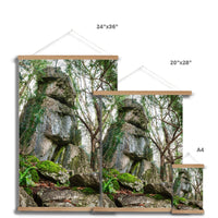 Rock Guardian Fine Art Print with Hanger