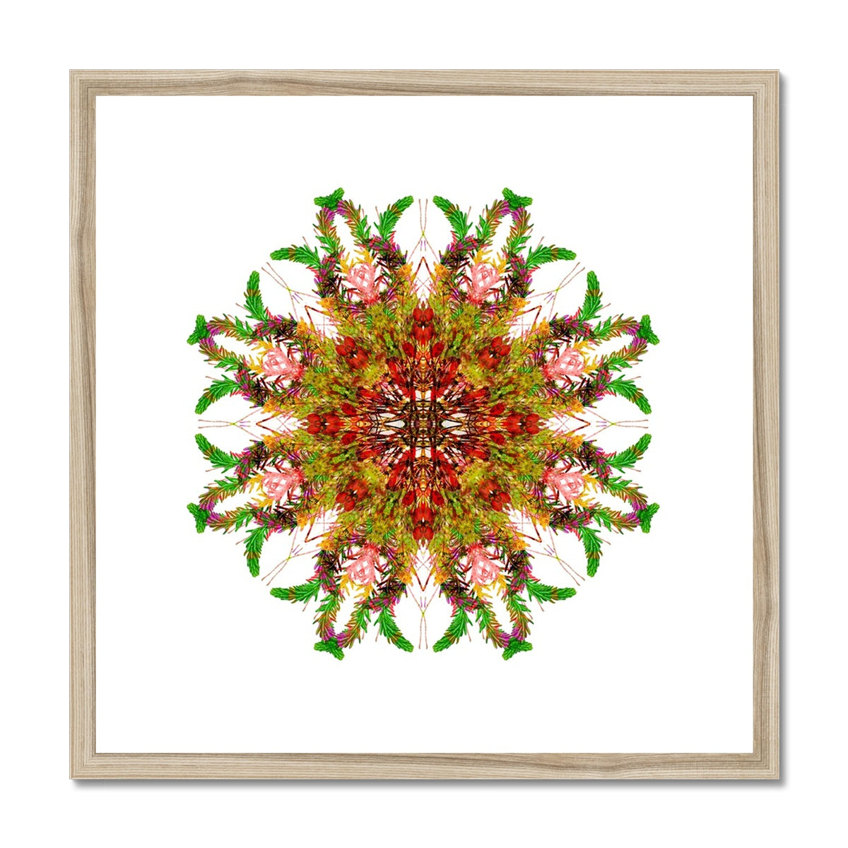 Bounty Mandala Framed & Mounted Print