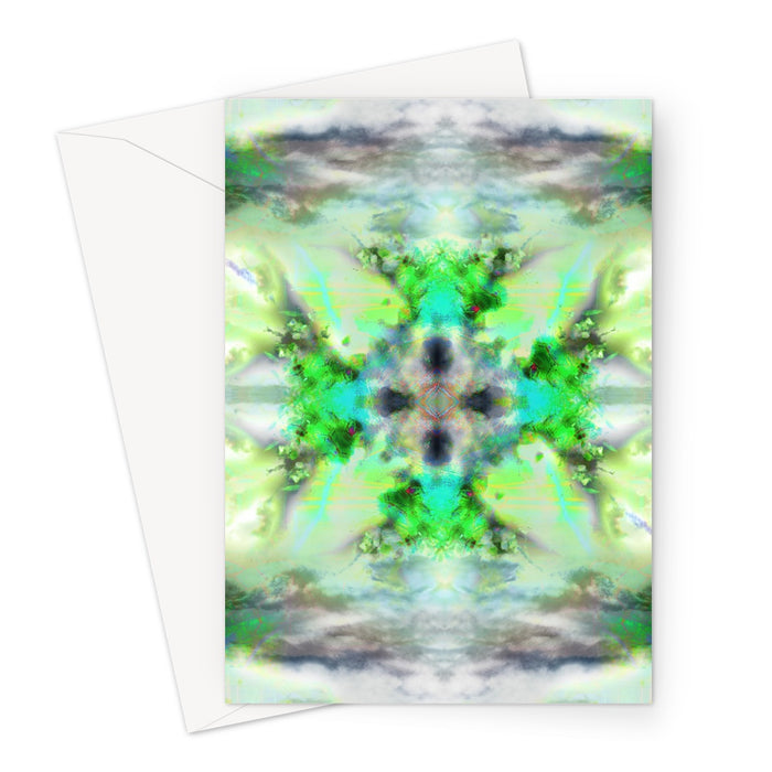 Air Elemental Mandala Greeting Card