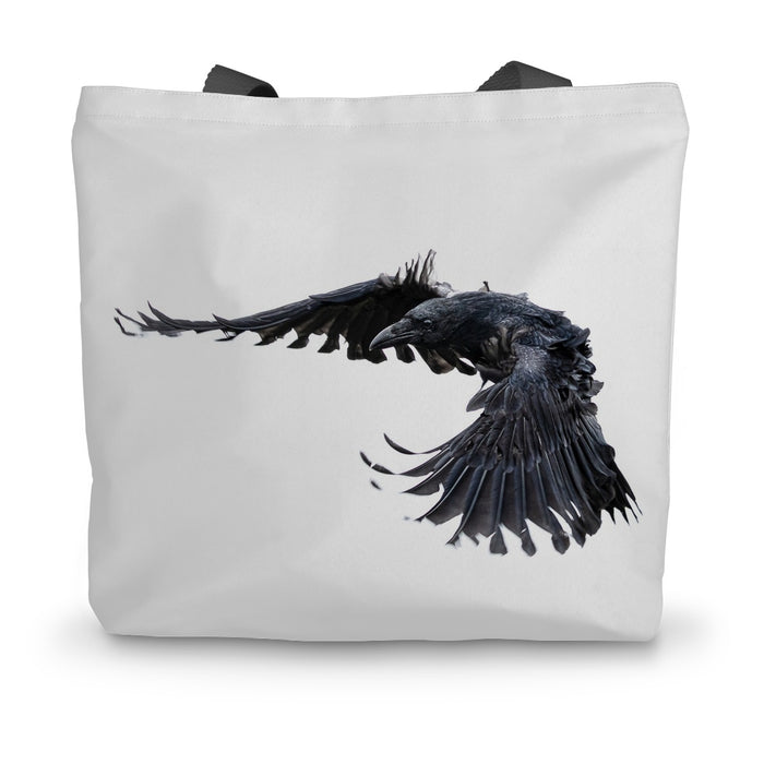 Raven 2 Canvas Tote Bag