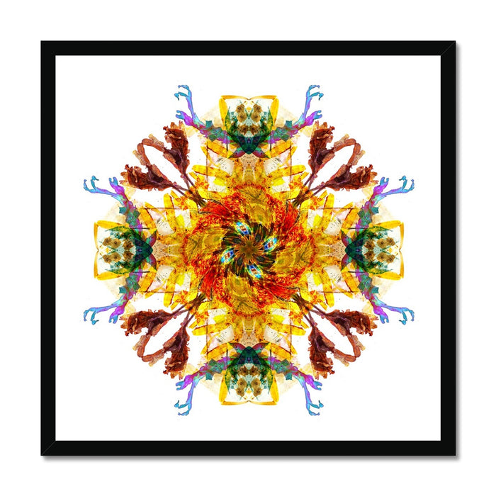 Ancient Wisdom Mandala Framed Print