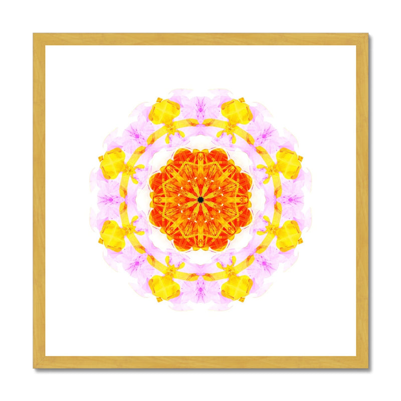 Creativity Mandala Antique Framed & Mounted Print