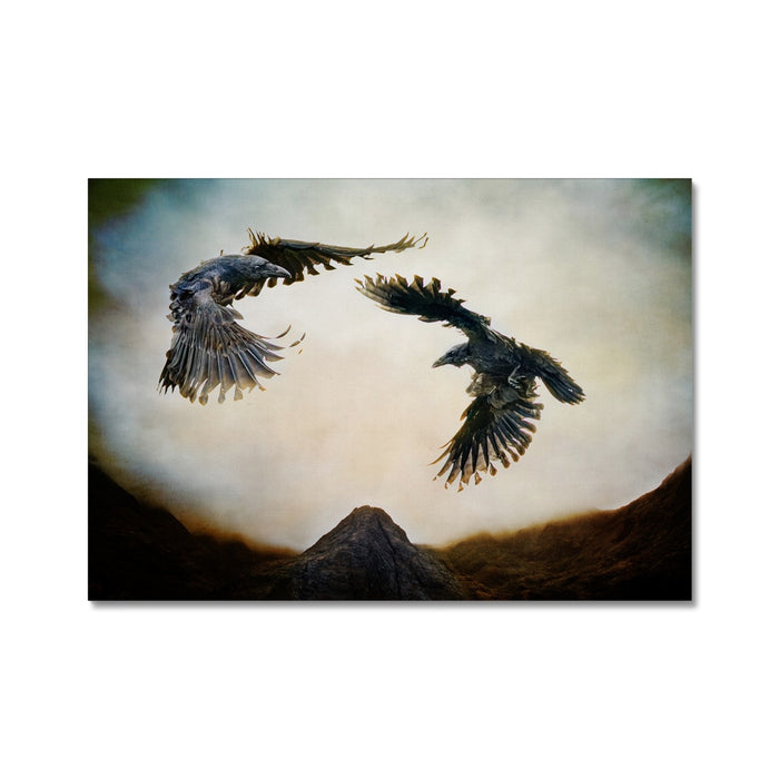 Odin's Ravens Canvas