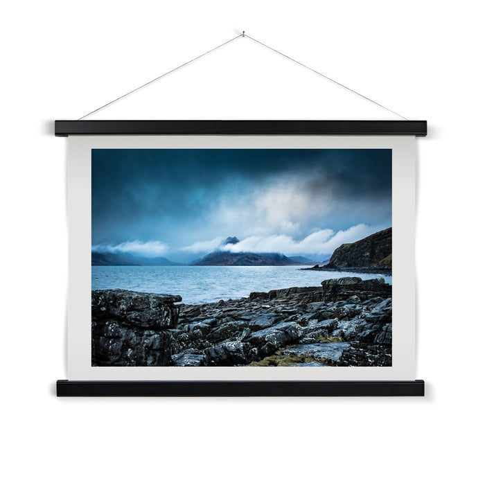 The Bay of Elgol Fine Art Print with Hanger