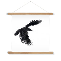Raven 1 Fine Art Print with Hanger