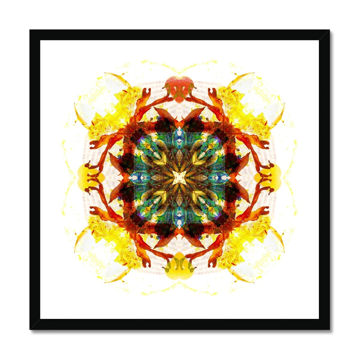 Earth Healing Framed Print