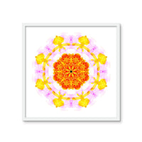 Creativity Mandala Framed Photo Tile