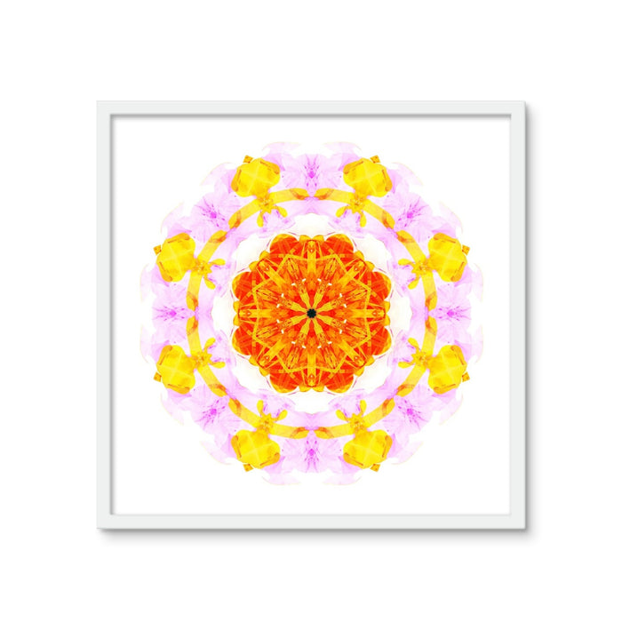 Creativity Mandala Framed Photo Tile