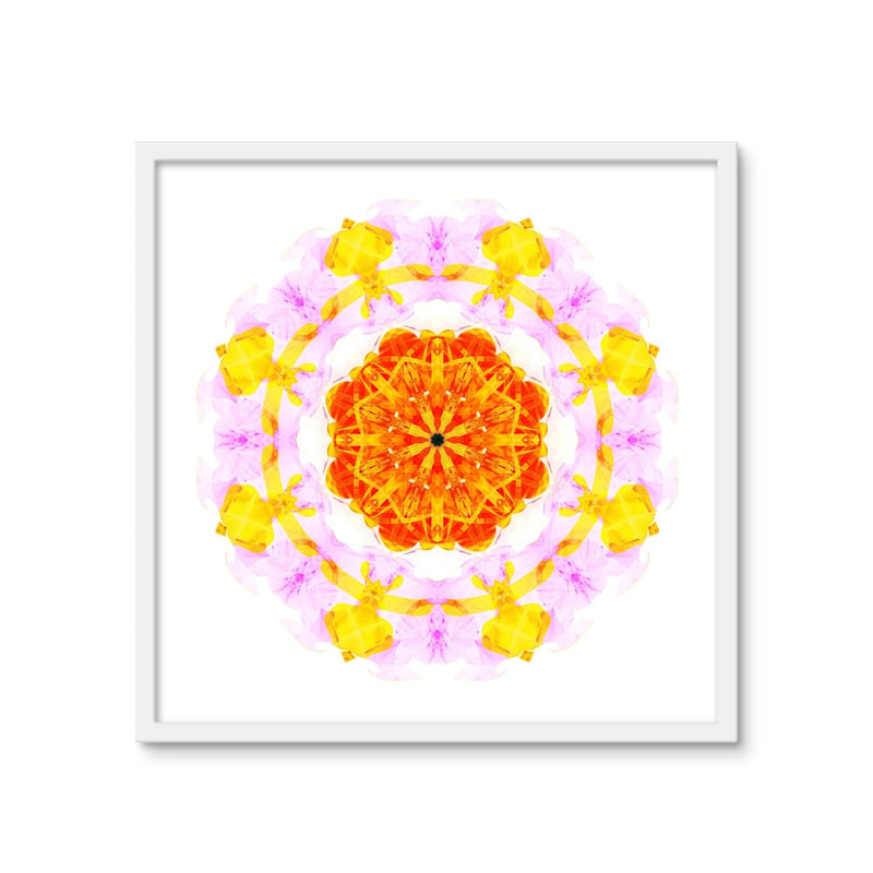 Creativity Mandala Framed Photo Tile