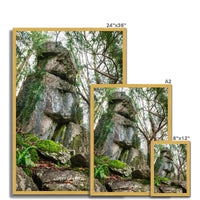 Rock Guardian Antique Framed Print