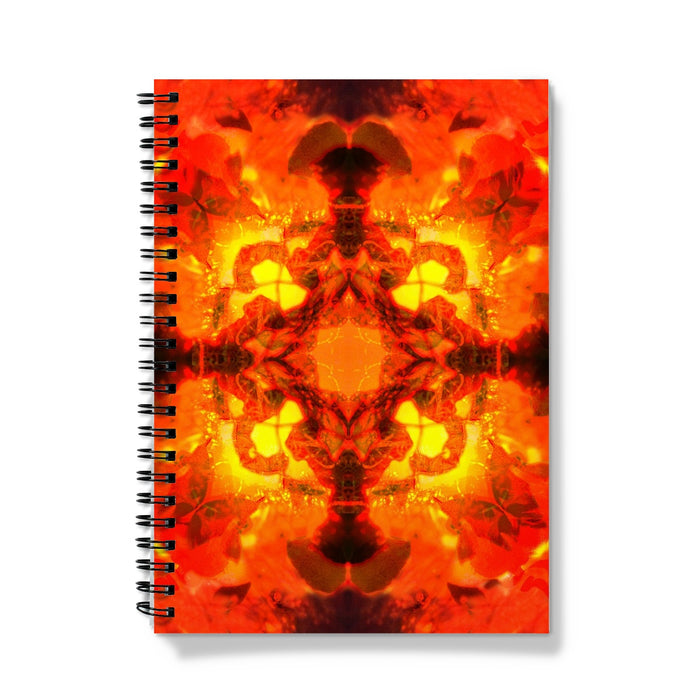 Fire Elemental Mandala Notebook