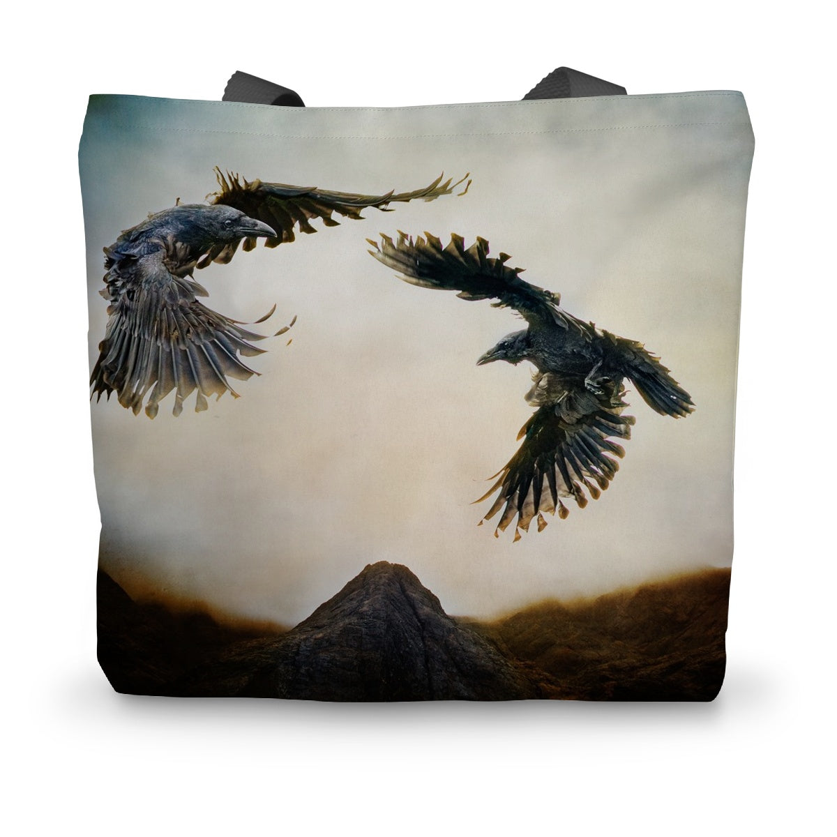 Odin's Ravens Canvas Tote Bag