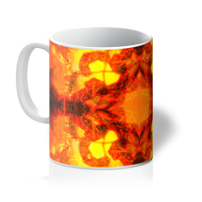 Fire Elemental Mandala Mug