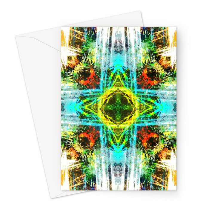 Earth Elemental Mandala Greeting Card