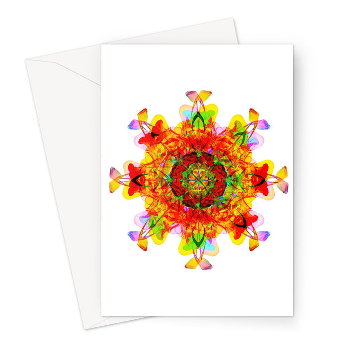 Creative Nurturing Mandala Greeting Card