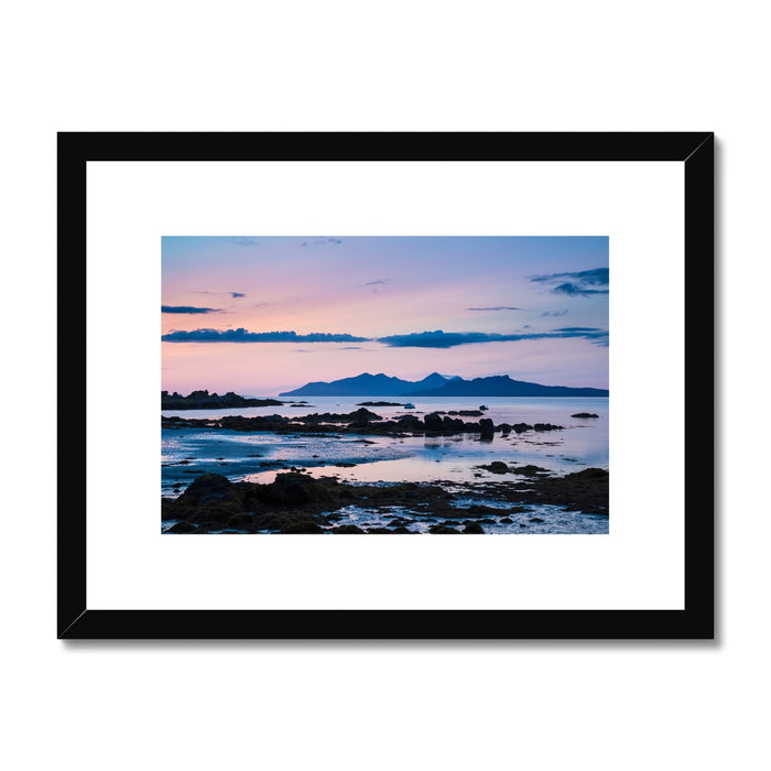 Inner Hebrides Dusk Framed & Mounted Print