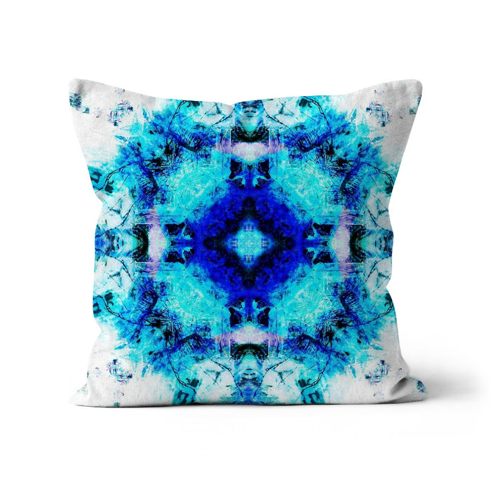 Water Elemental Mandala Cushion