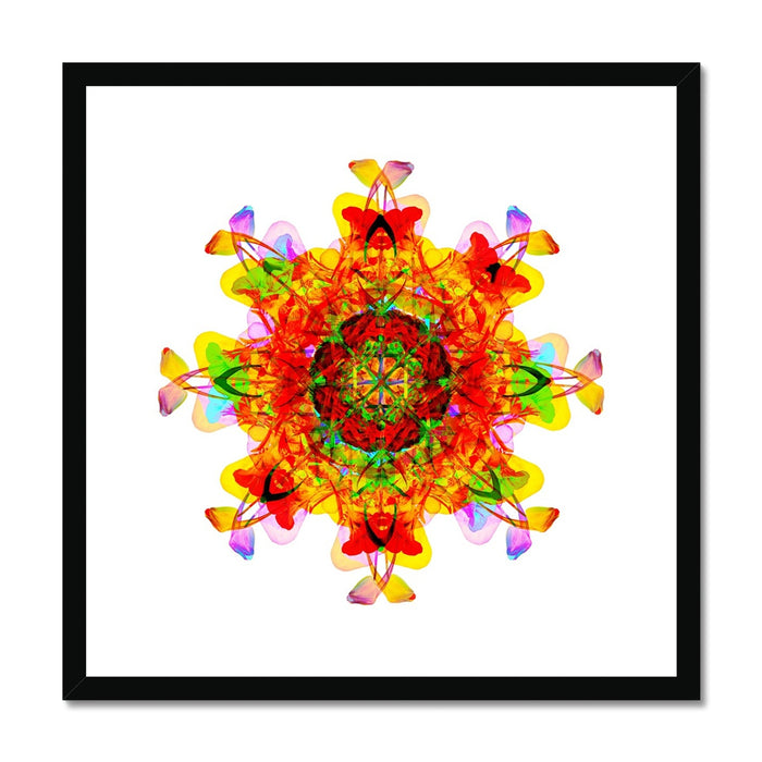 Creative Nurturing Mandala Framed & Mounted Print