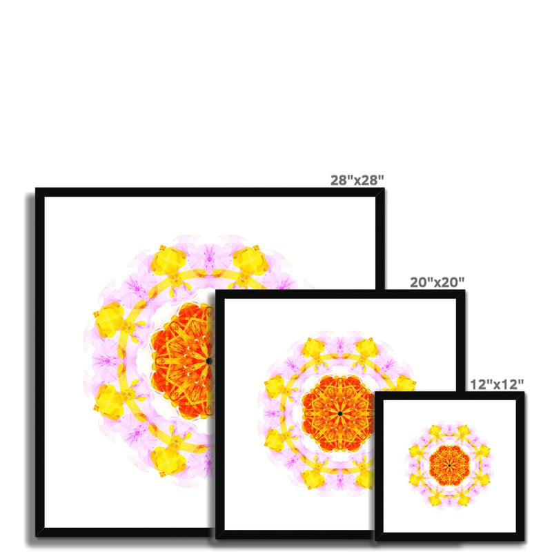 Creativity Mandala Framed & Mounted Print