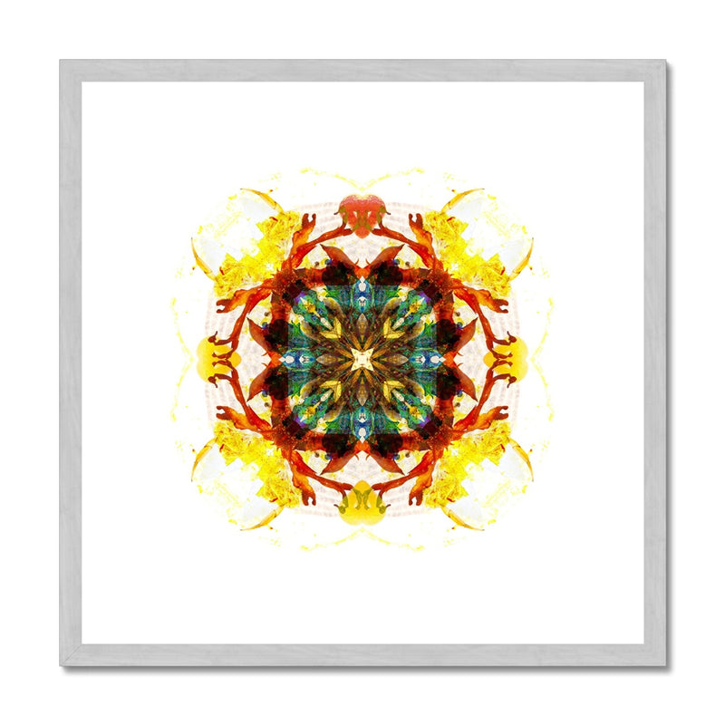 Earth Healing Antique Framed & Mounted Print