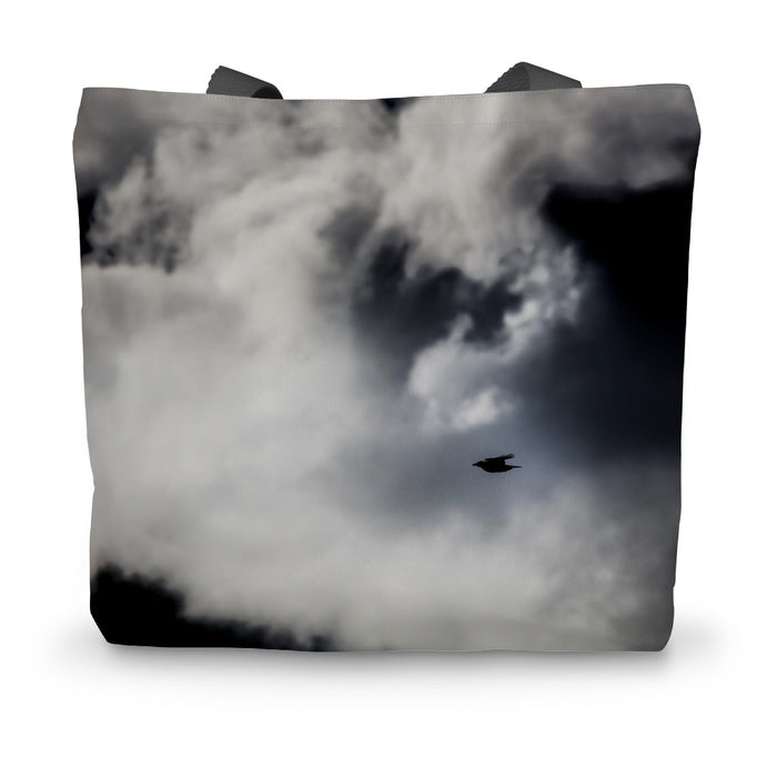 Storm Raven 1 Canvas Tote Bag