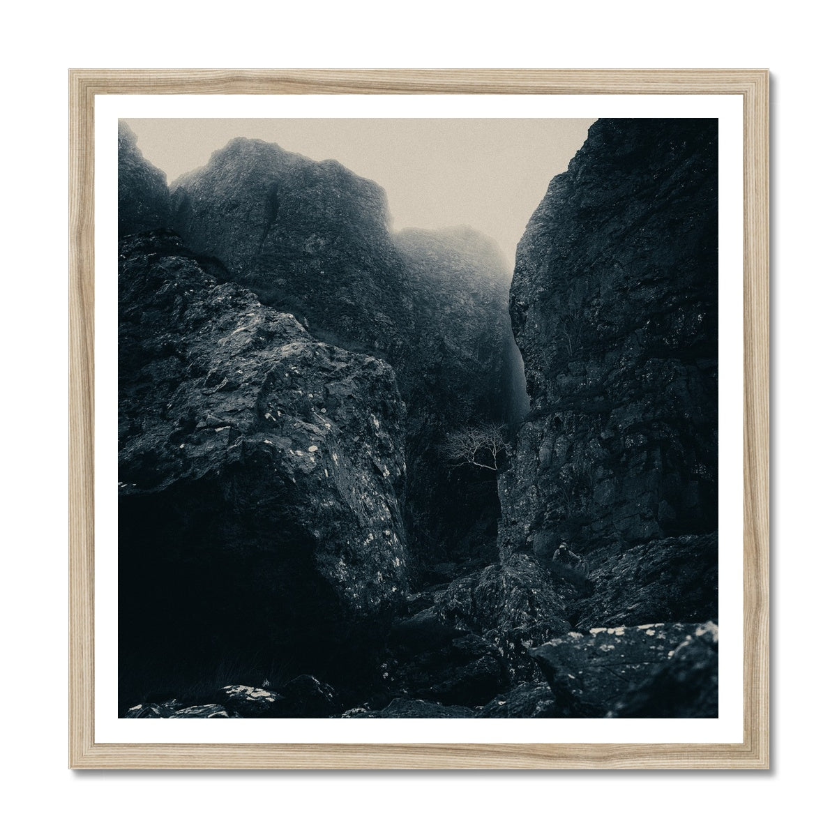 Devil's Kitchen Framed Print