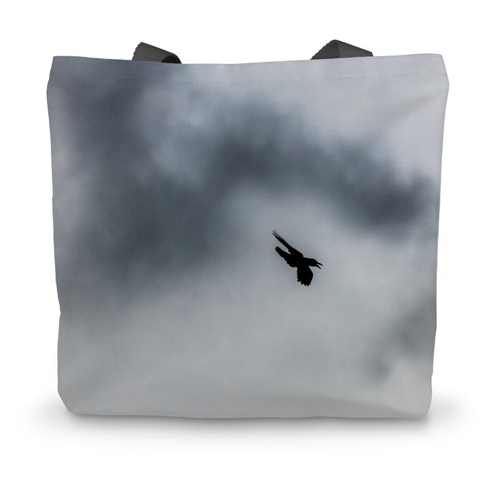 Storm Raven 3 Canvas Tote Bag