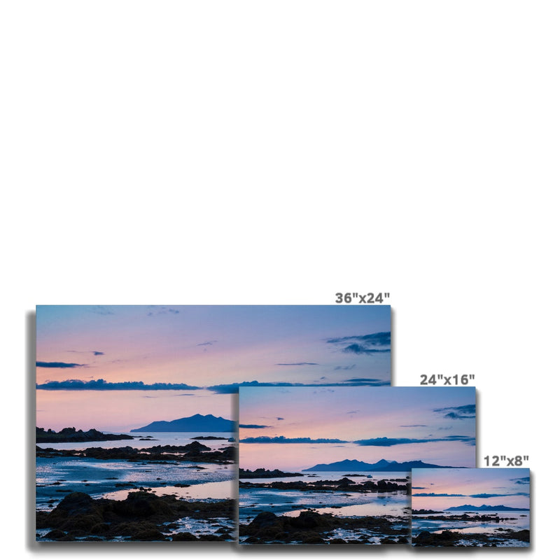 Inner Hebrides Dusk Canvas