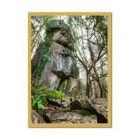 Rock Guardian Antique Framed Print