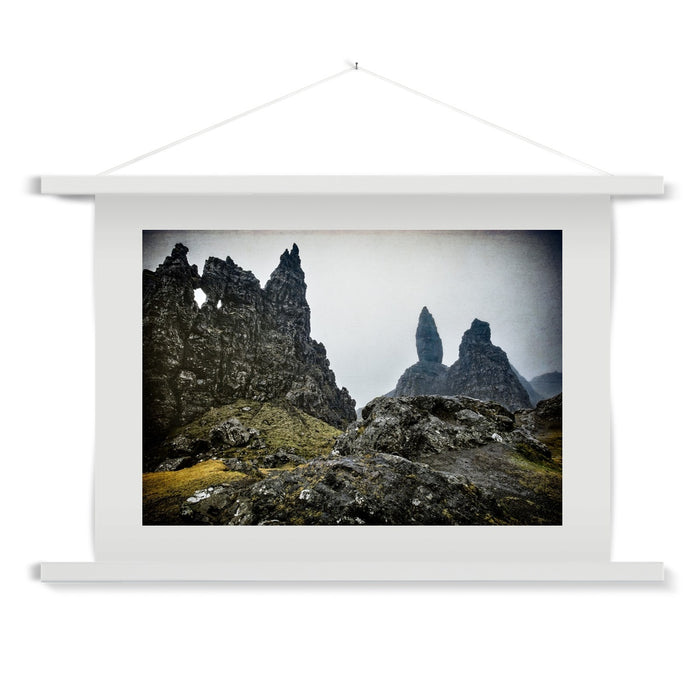 The Old Man of Storr Fine Art Print with Hanger