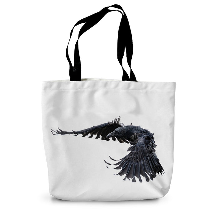 Raven 1 Canvas Tote Bag