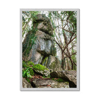 Rock Guardian Antique Framed Print