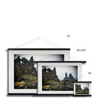The Old Man of Storr Fine Art Print with Hanger